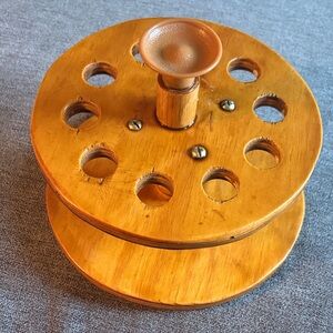Wooden Spool Holder